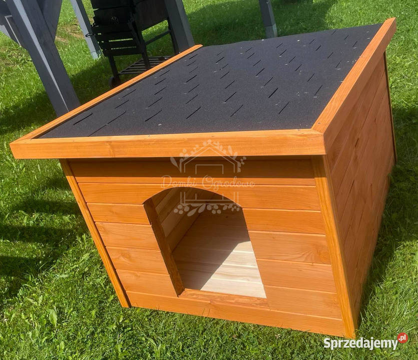 Buda psa Rozmiar XXL Pinia Dach spad w tył ID840