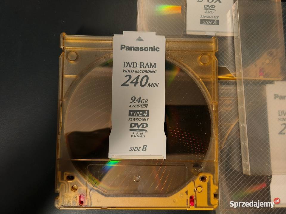 Panasonic płyty DVDRAM 96GB 240min Type 4 DVD-RAM Elektronika Tychy