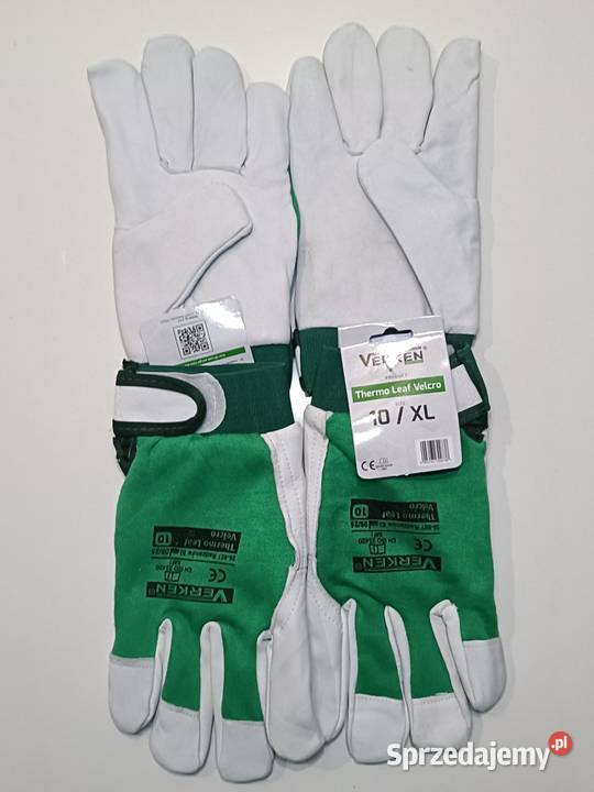 Rękawice robocze ocieplane skórzane Thermo Leaf Dom i Ogród Radom