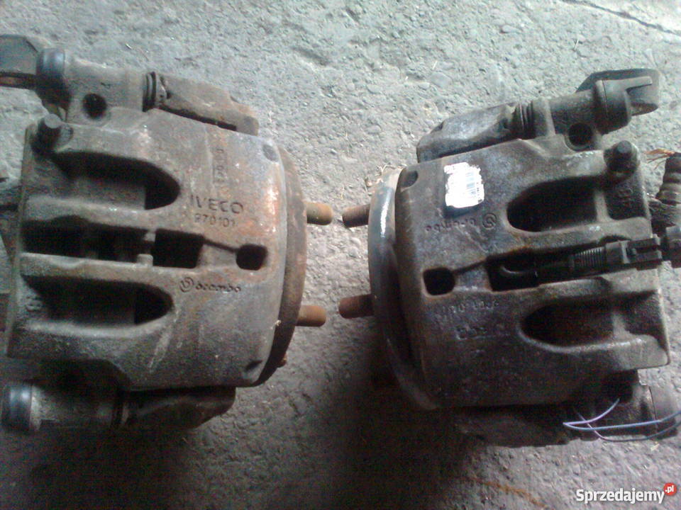 Zwrotnica iveco daily piasta zacisk brembo Gierałtowiczki