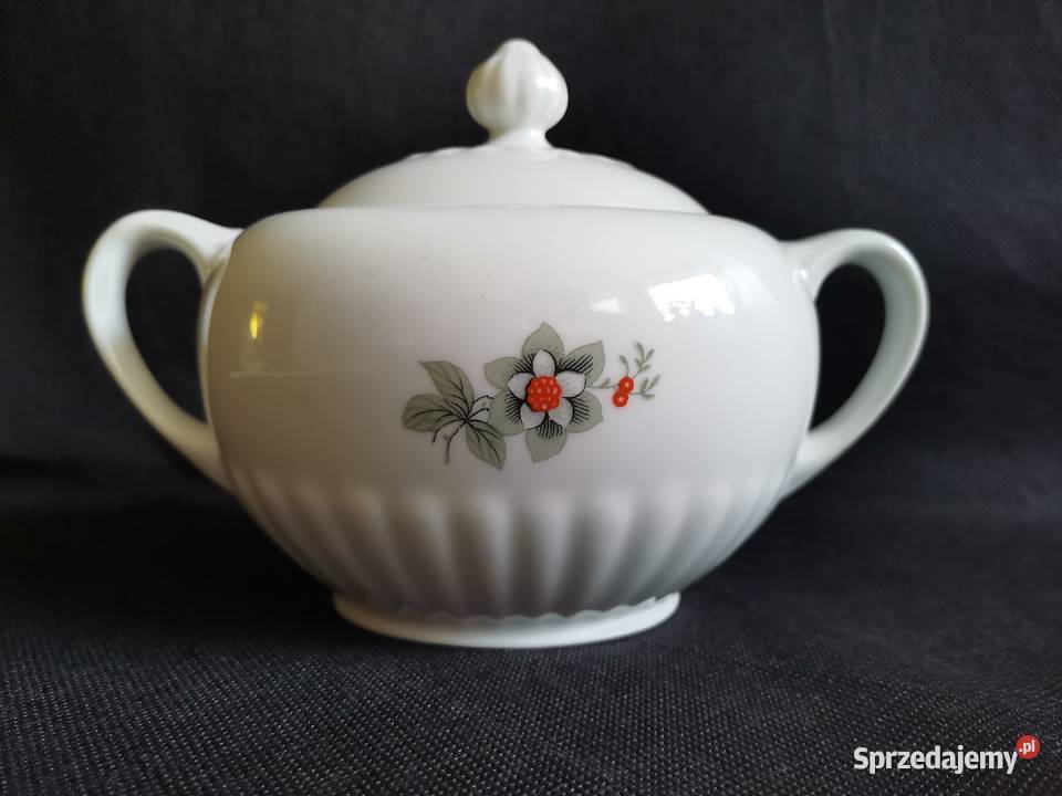 Stara przedwojenna cukierniczka porcelana Katowice