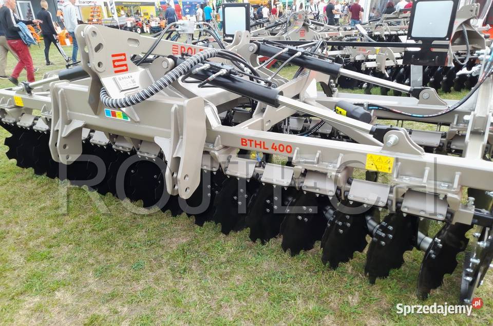 Brona talerzowa hydraulicznie składana ciężka z Szczecin