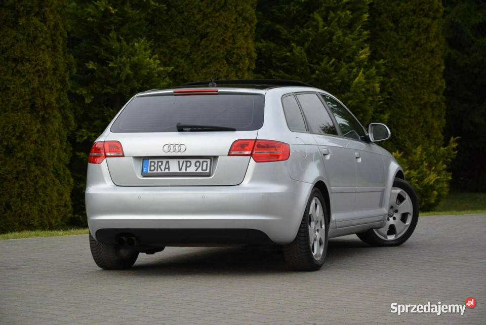 Audi A3 Lift DSG Panorama Skóry Duża Navi DRL Ostrów Mazowiecka