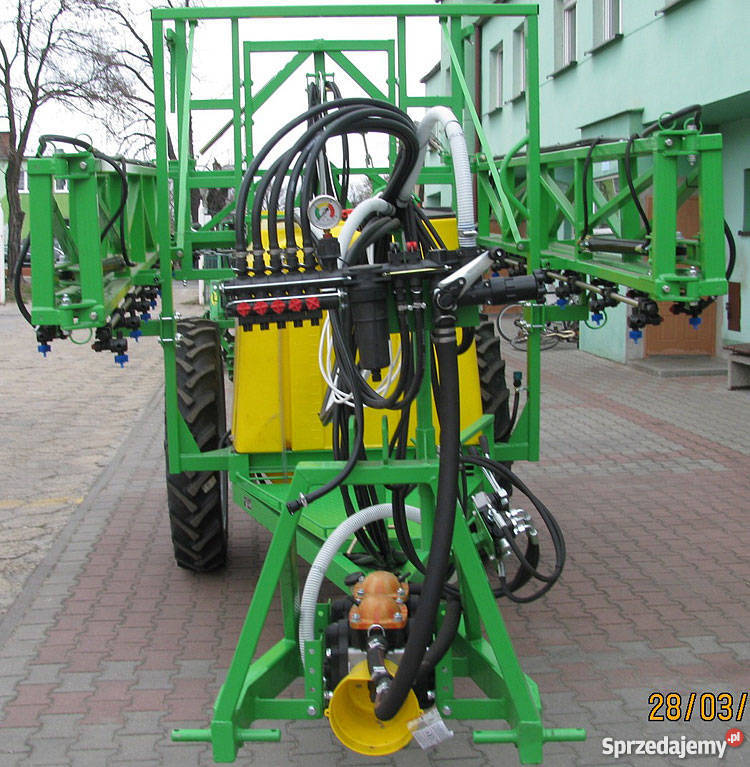 SKOTAREK Opryskiwacz Polowy Hydrauliczny 1200L Kuźnica Zbąska