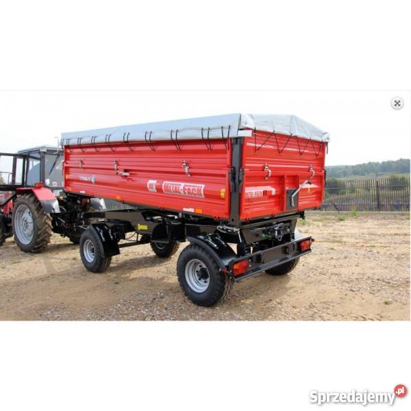 Przyczepa rolnicza przyczepy dwuosiowa METALFACH Rogóźno