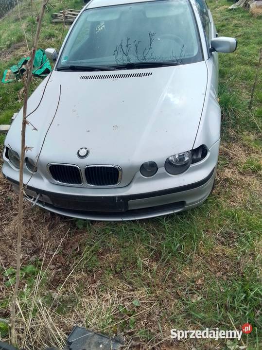 Sprzedam na czesci BMW compakt Pozostałe Podegrodzie