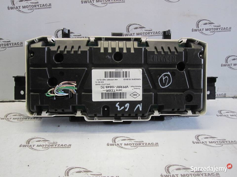 OPEL VIVARO B 16r licznik zegary 248107330R Rok produkcji 2016 świętokrzyskie