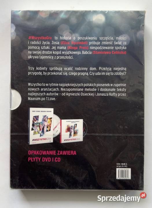 WszystkoGra DVD CD Kinga Preis Eliza Rycembel Warszawa