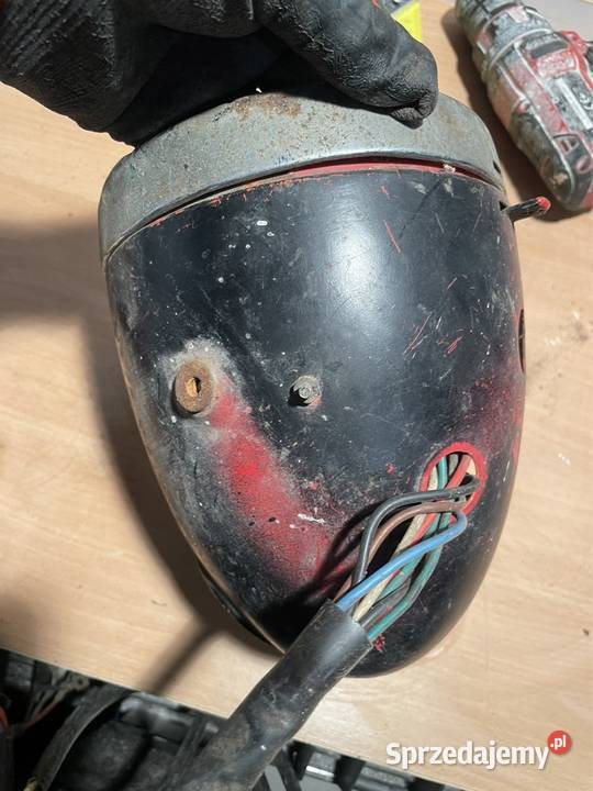 Lampa Wsk gil garbuska stacyjka ramka metalowa Kielce sprzedam