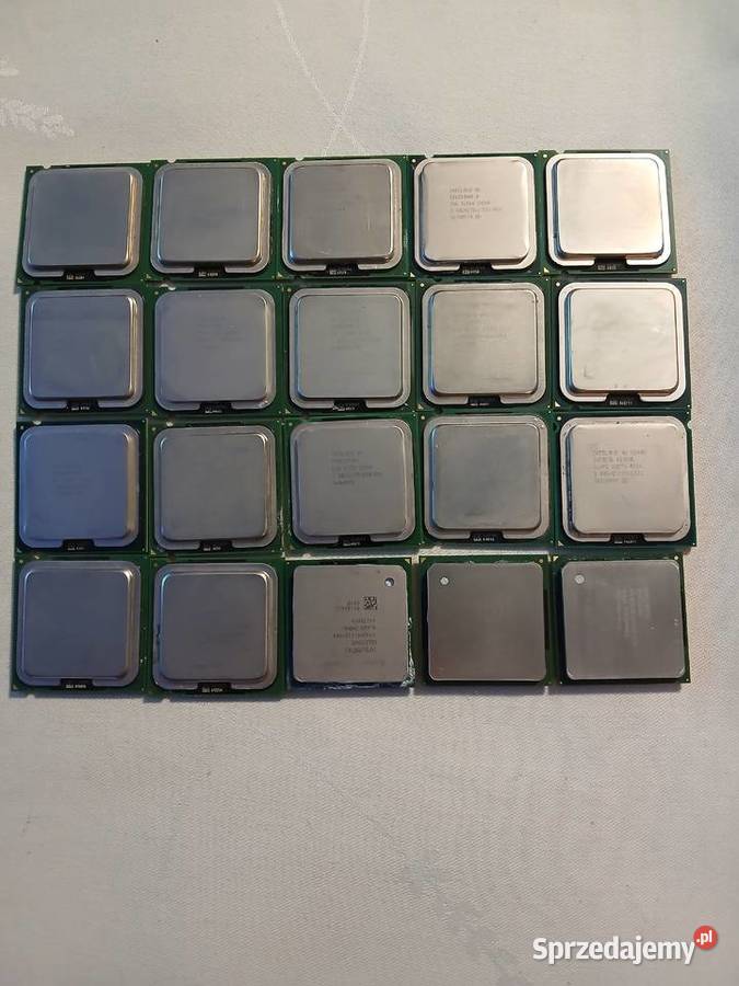20 Procesorów Intela z lat 90 Pozostałe Wrocław
