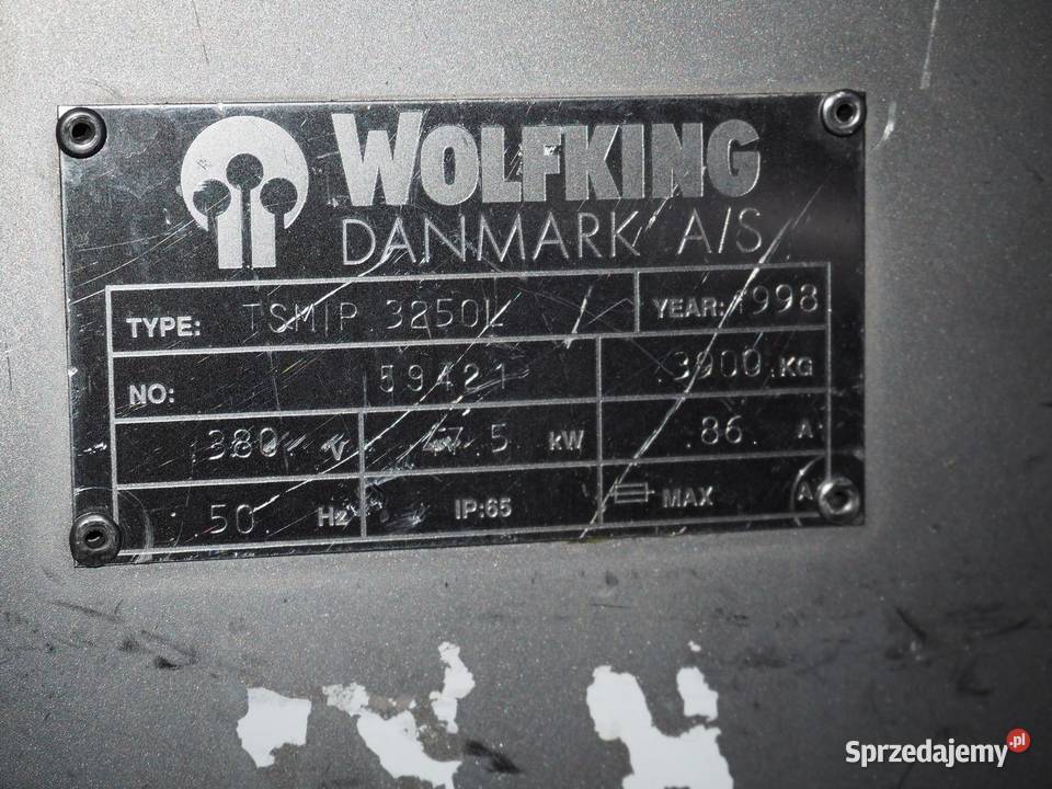 Dwuwałowy mieszalnik łopatkowy z pompą Wolfking Krotoszyn