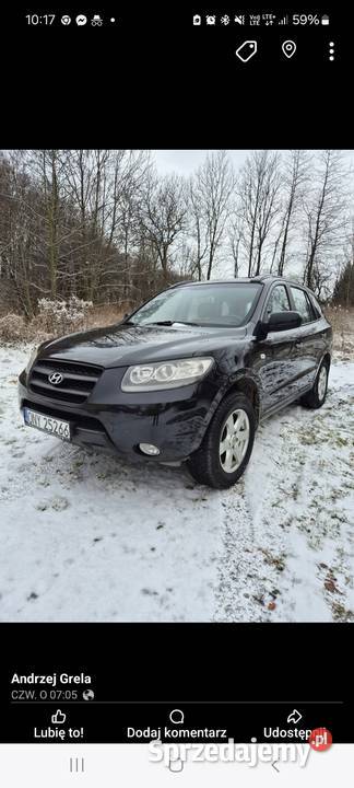 Hyundai Santa fe nieuszkodzony Otmuchów