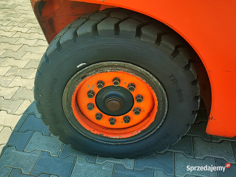 Wózek widłowy Linde H45D02 45 t triplex 586 m Linde Kęty