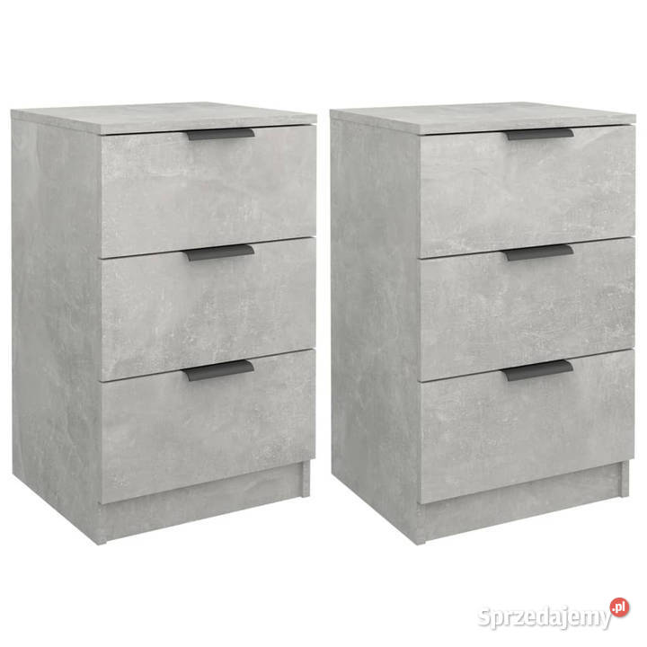 Szafki nocne 2 szarość betonu 40x36x65 WM811277 Warszawa sprzedam