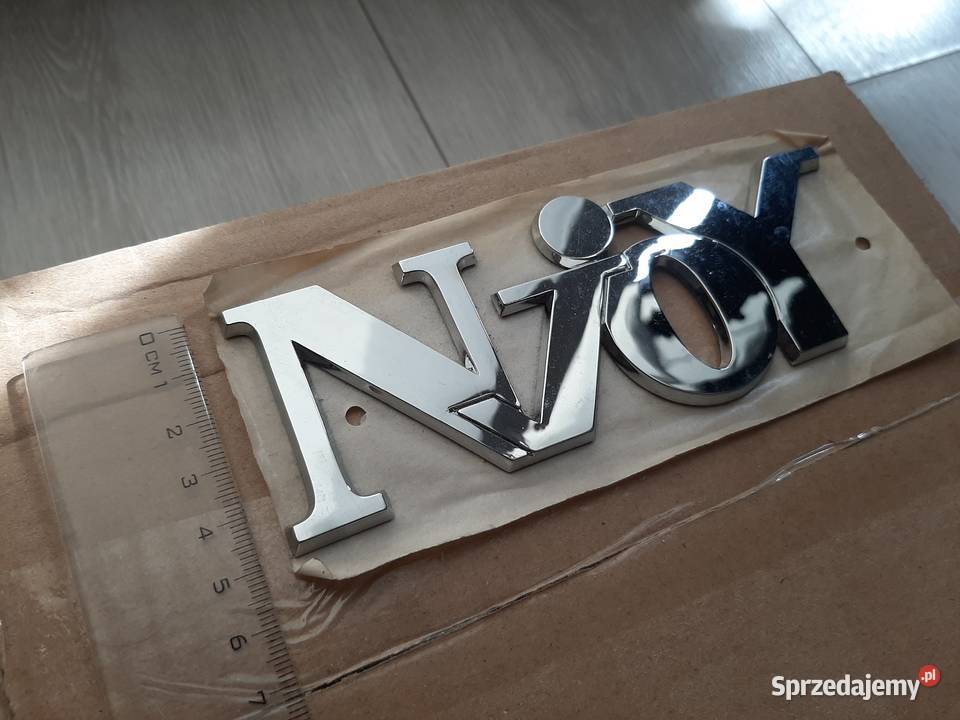 Napis Chromowany Emblemat Opel NJOY Warszawa