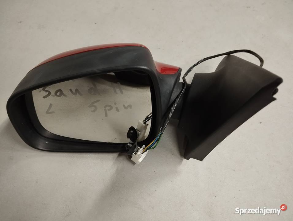 Lusterko lewe Dacia Sandero II TEB76 Lusterka zewnętrzne Łask sprzedam