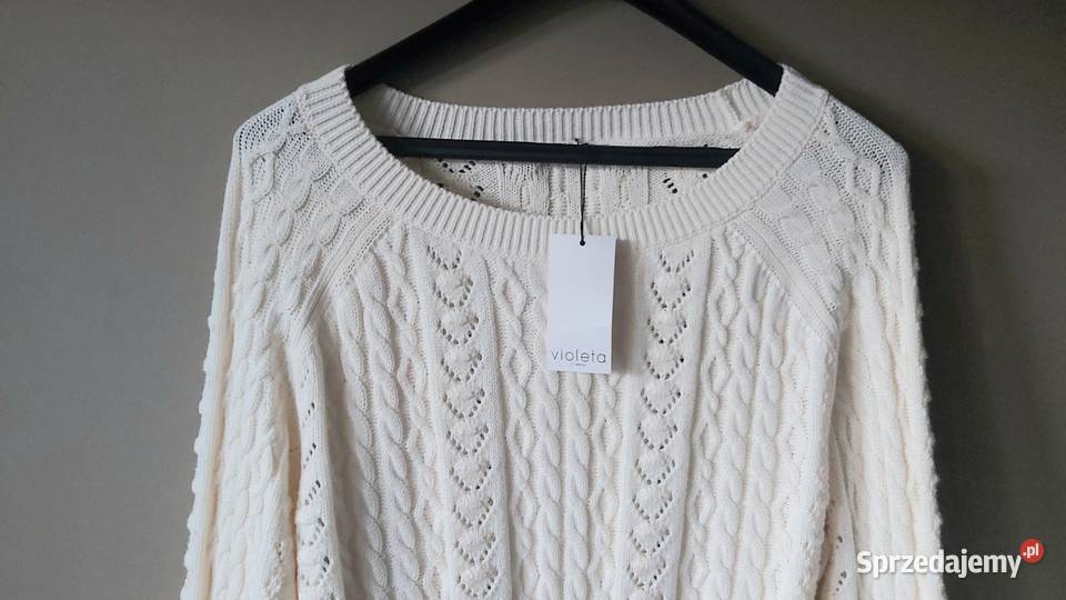 Sweter rozmiar L Violeta by MGN lubelskie Lublin