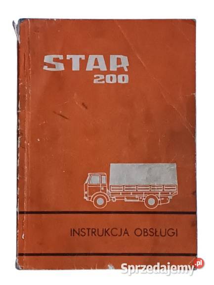 STAR 200 Instrukcja obsługi WEMA Warszawa 1986 Rzeszów