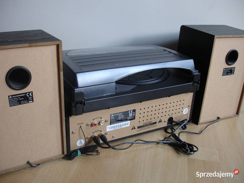 Gramofon z CDMP3USBMDSD Soundmaster MCD1700 Zielona Góra