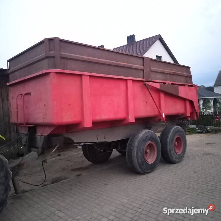 Przyczepa 12 t bromont Tandem podlaskie Wizna