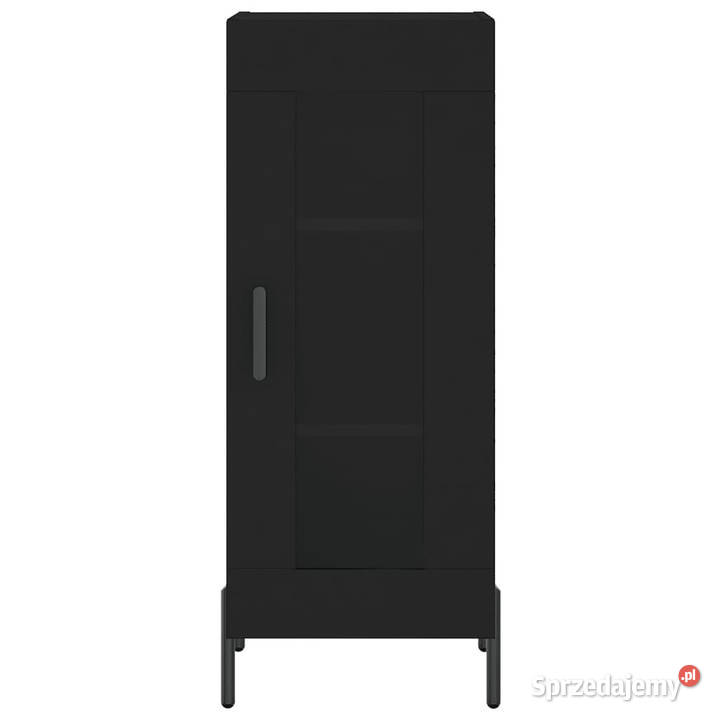 Szafka czarna 345x34x90 materiał drewnopochodny Warszawa