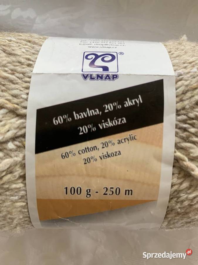 Włóczka 60 proc bawełny zachodniopomorskie Szczecin