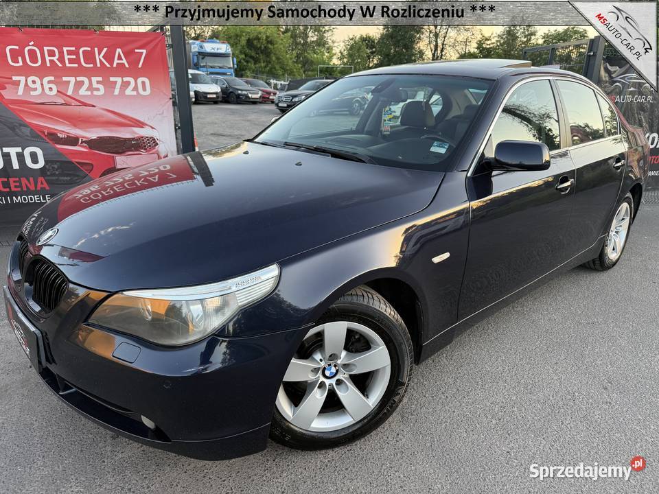 BMW E60 Automat Czujniki Parkowania Szyberdach Poznań