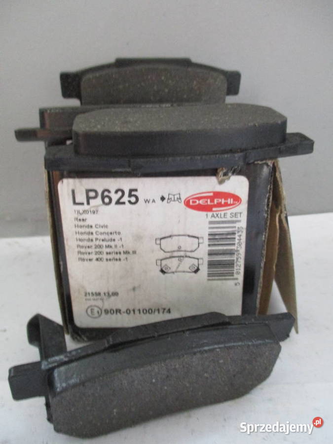 KLOCKI HAMULCOWE LP625 TYŁ HONDA CIVIC14 R łódzkie