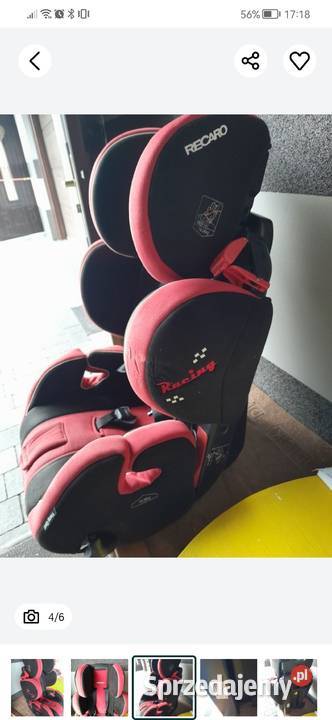 Recaro Young Sport Hero Fotelik Samochodowy Testy zderzeniowe 5 punktów podkarpackie