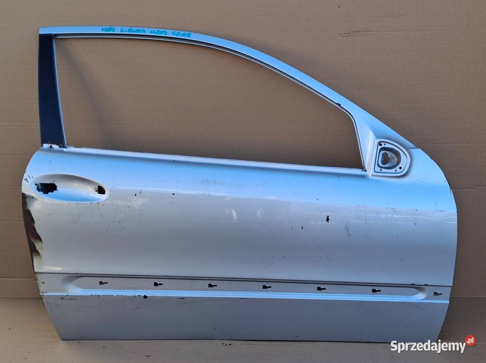 MERCEDES CKLASA W203 SPORT COUPE DRZWI PRAWY Drzwi Bieleń