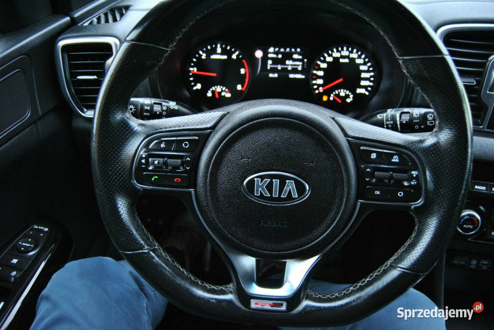 Kia Sportage GTline Kamera cof SKÓRA LEDY GPS centralny zamek Sportage lubelskie Modliborzyce