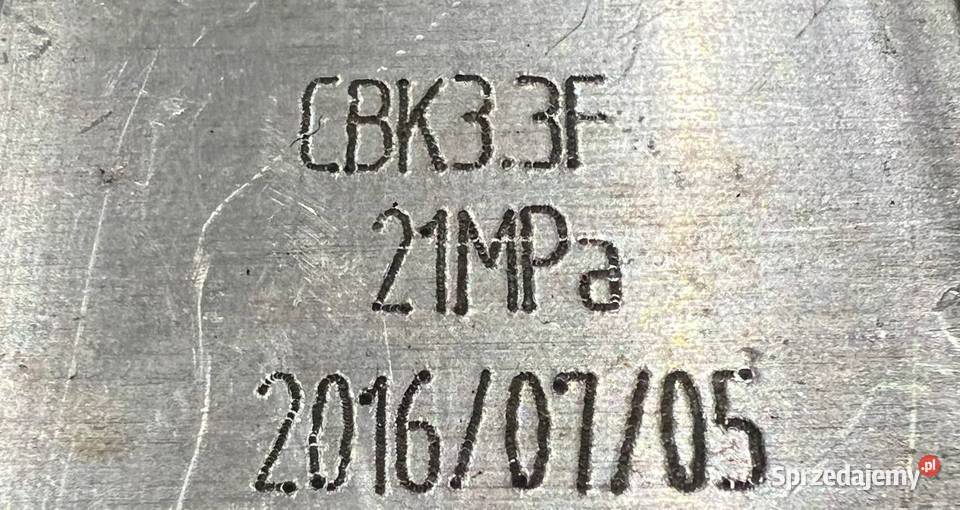 CBK CBK33F CBK33F 21 MPa Pompa hydrauliczna wielkopolskie Poznań