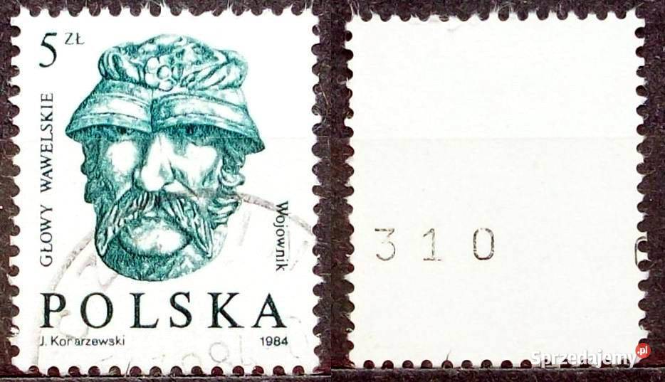 Znaczki polskie 1984 kasowane Leźnica Wielka-Osiedle