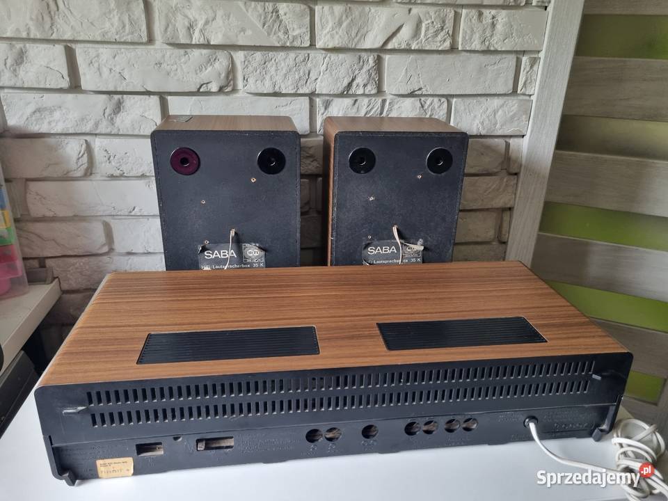SABA HiFi Studio 8070 zestaw kolumny 35 K Solnica