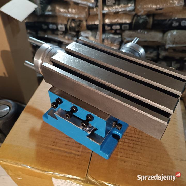 Stół krzyżowy do wiertarki albo frezarki żeliwny Szamotuły