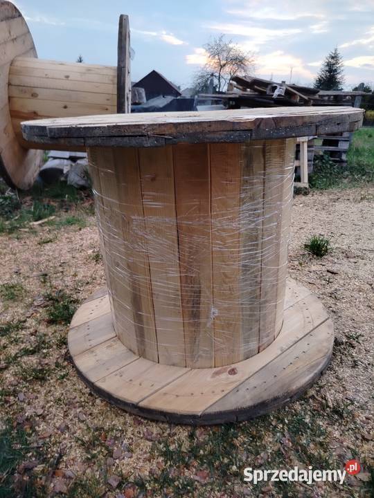 Szpula kablowa drewniana Ostrówek