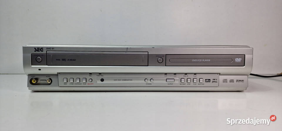 Video i DVD kombo SEG DVC 51 6 head stereo hifi wielkopolskie Międzychód