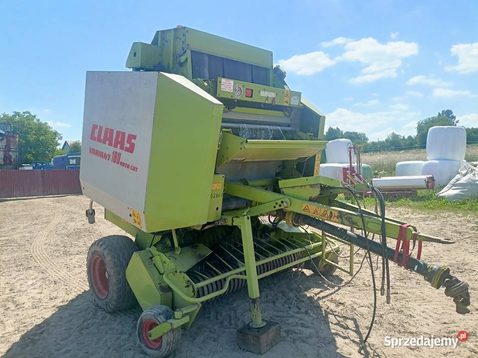 Prasa pasowa Claas variant 180 RC siatka rotor z Rolujące (belujące) Pilica sprzedam