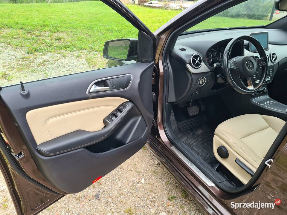 Mercedes B250 4matic 20 benzyna Automat Skóry warmińsko-mazurskie Olsztyn sprzedam
