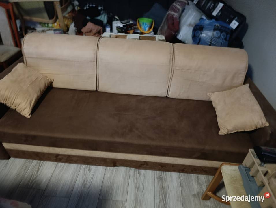 kanapa rozkładana sofa łóżko tapczan dwuosobowy Poznań