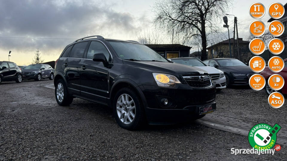 Opel Antara 22 cdti 163 skóry xenon Navi zadbany Gdańsk