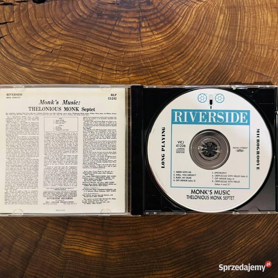 Thelonious Monk Monks Music NMEX Japan Obi CD Kraków