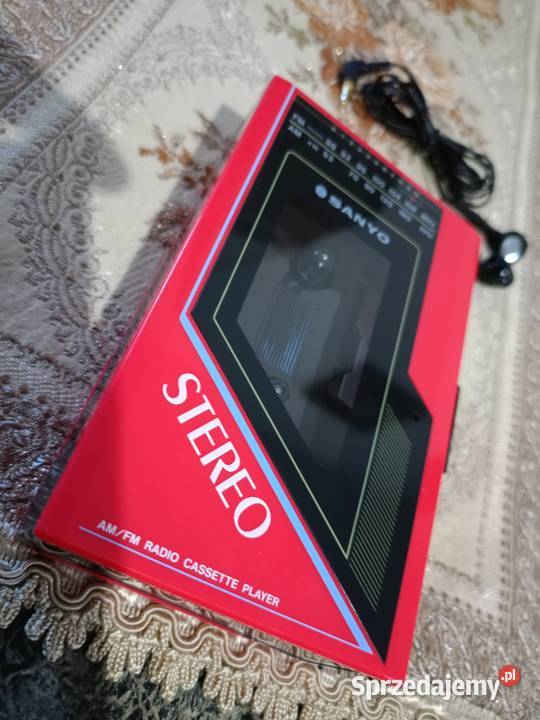 Walkman SANYO z Radiem Japan 80 Lata Vintage Drawski Młyn