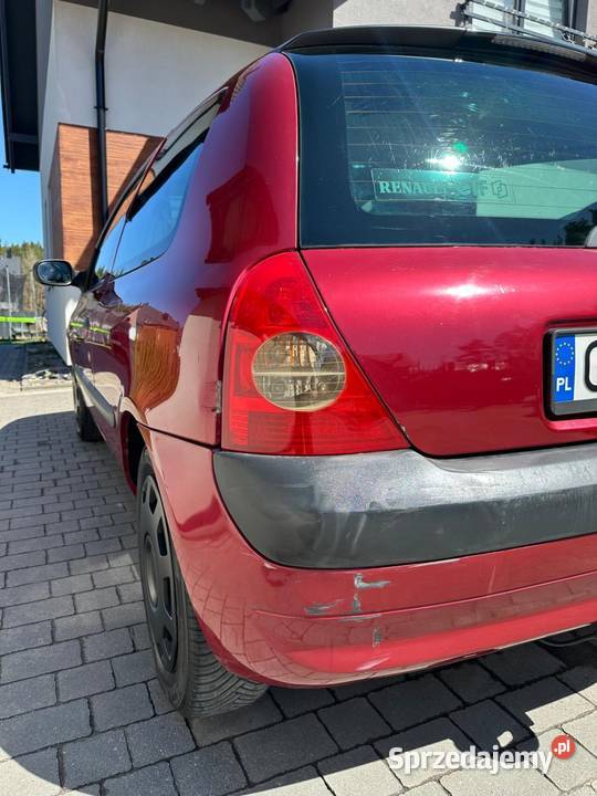 Renault Clio 2 12 16V 75 Zarejestrowany w Polsce pomorskie Gdańsk