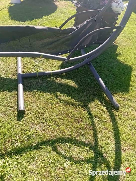 Sprzedam hamak ogrodowy na pionowym stelażu Podławki sprzedam