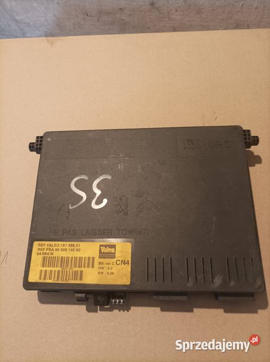 9650914080 16199601 Citroen Xsara moduł BSI osobowe Skoczów sprzedam