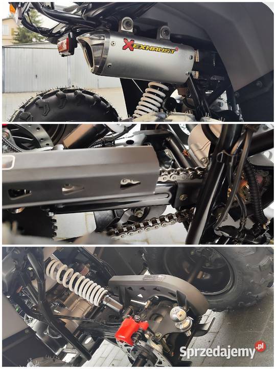 Quad Asix Ranger 200 RR mega wyposażony duży Bieliny
