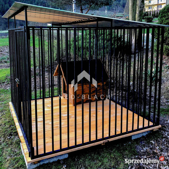 Kojec Psów 2x2m Drewniana podłoga NB163 świętokrzyskie