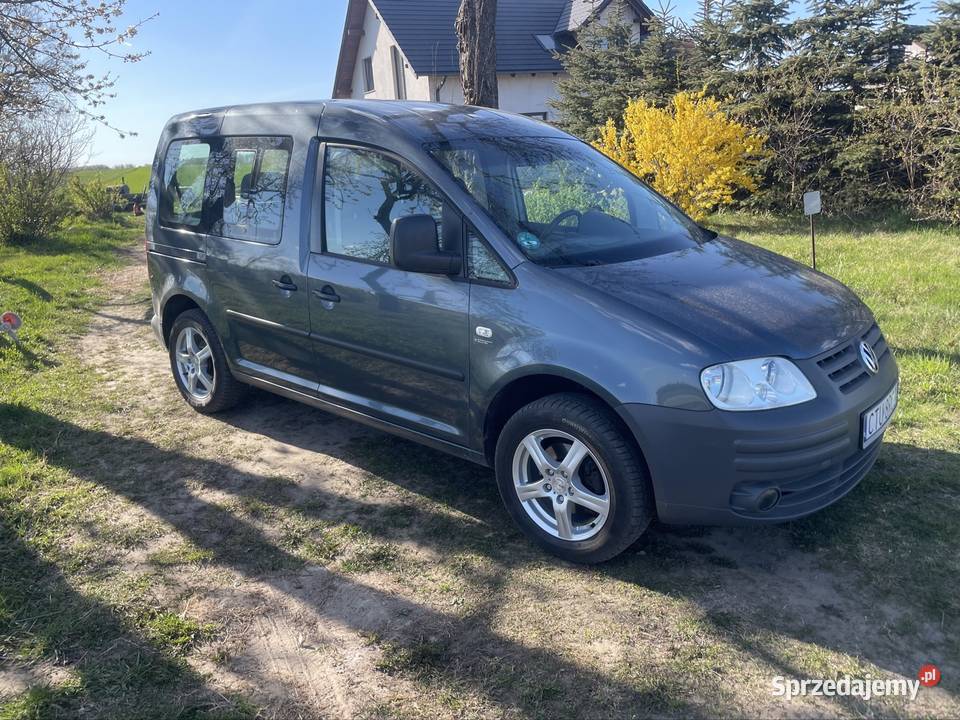 Vw caddy benzyna sprowadzony Sępólno Krajeńskie sprzedam