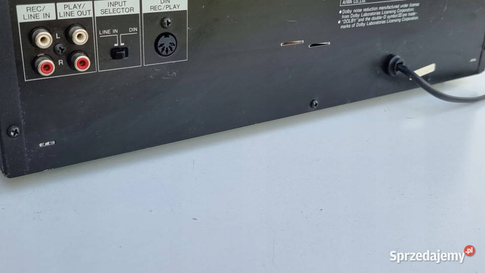 Magnetofon catette deck Aiwa ADWX515 AD WX 515 Międzychód